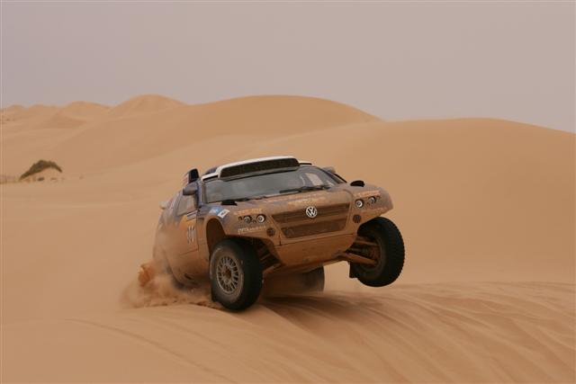 Volkswagen race touareg Race Touareg in Action