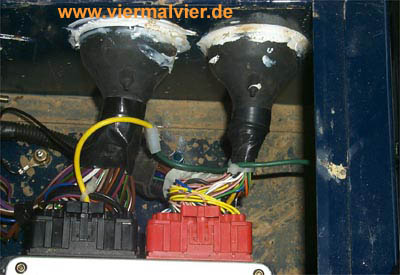Abdichten Motorsteuerung Td5