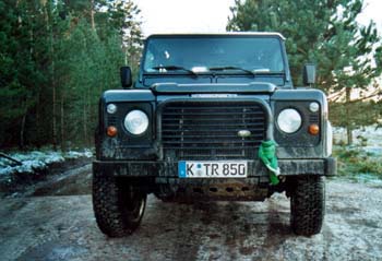 Geländewagen Defender vorher
