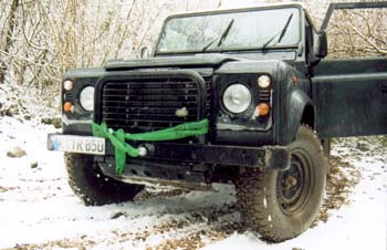 Geländewagen Defender nachher